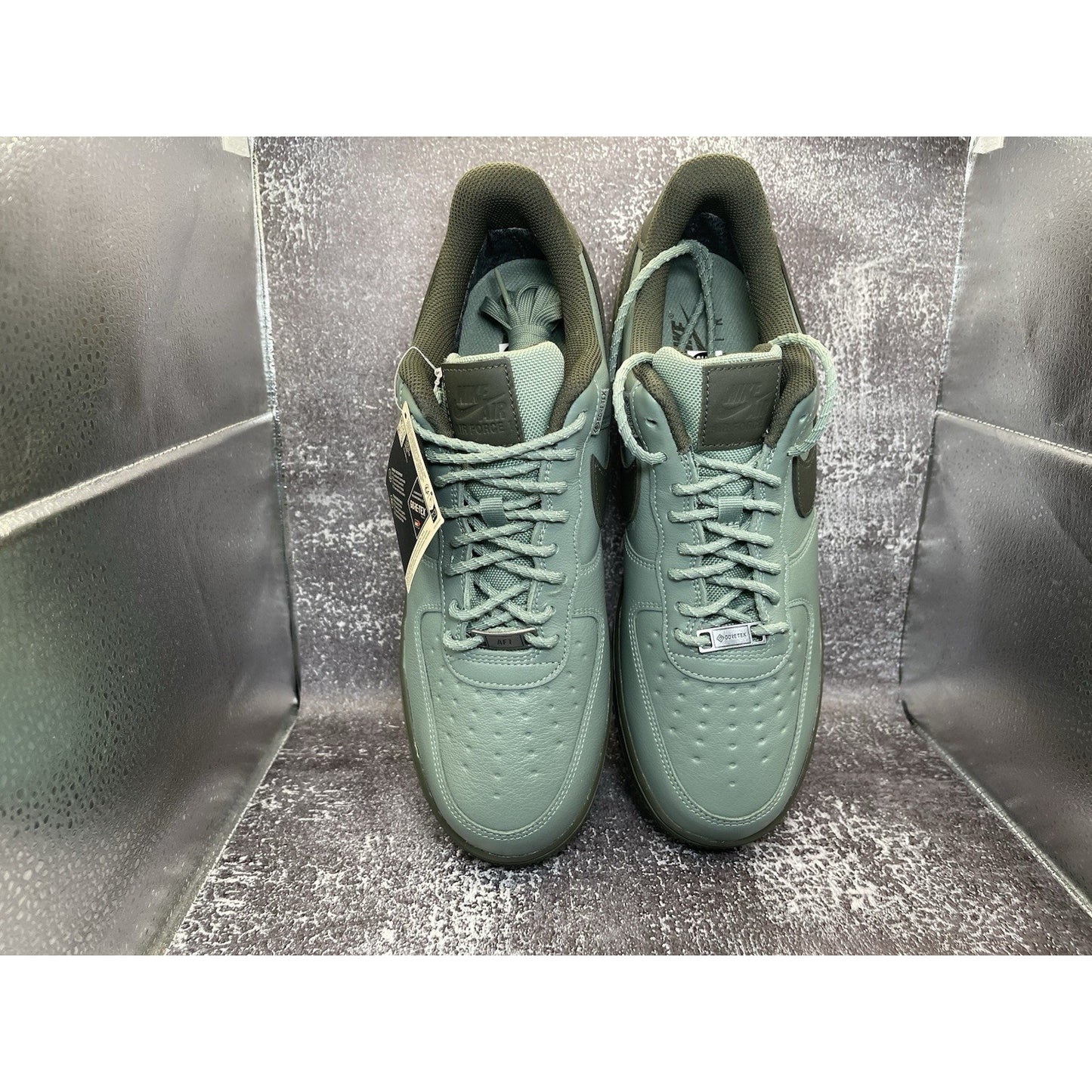 Size 11.5 - Nike Air Force 1 GORE-TEX Clay Green/Speed Yellow/Hot Deal