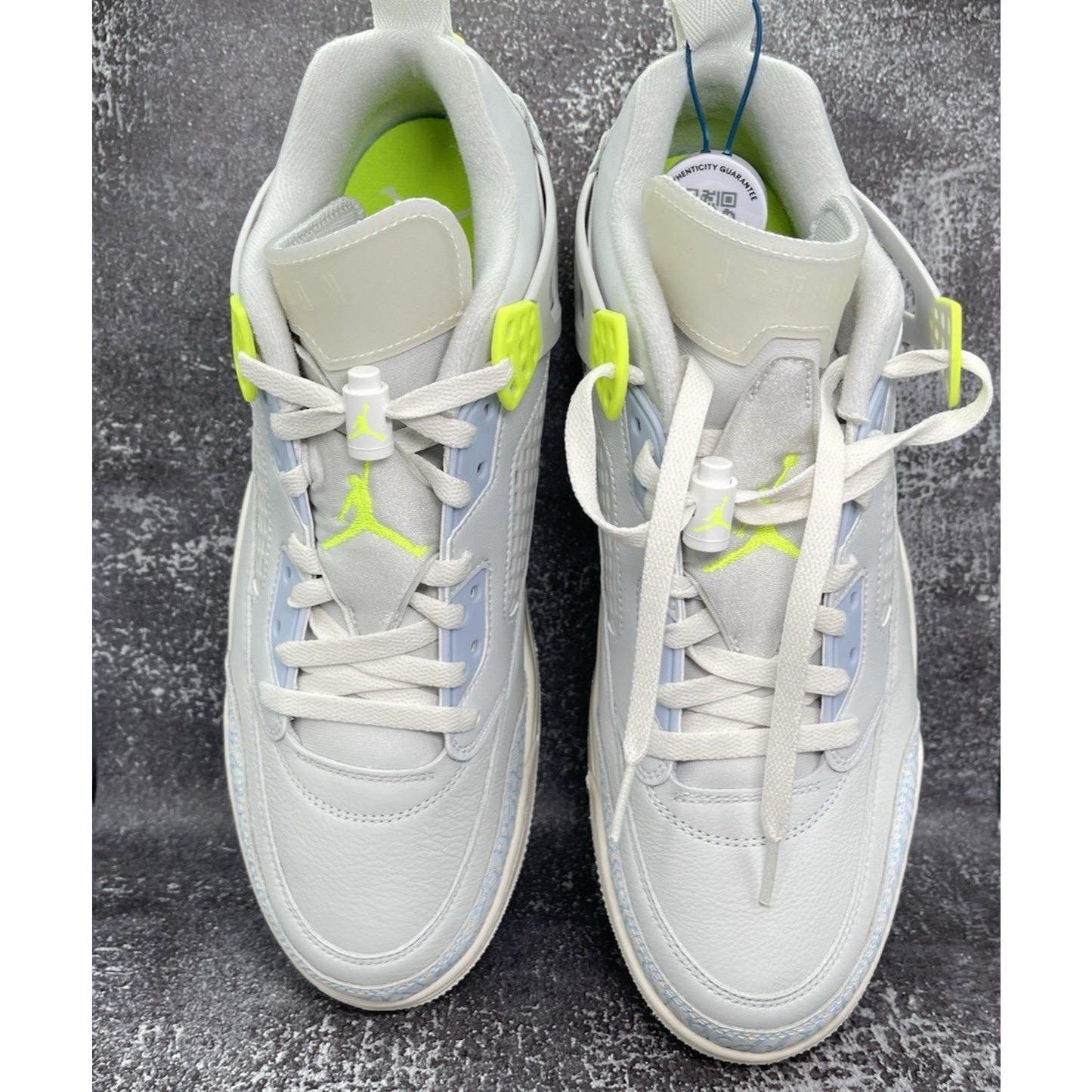 Nike Men's SIZE 11.5 Jordan Spizike Low Photo Blue Volt Sail Coconut IB4464-025