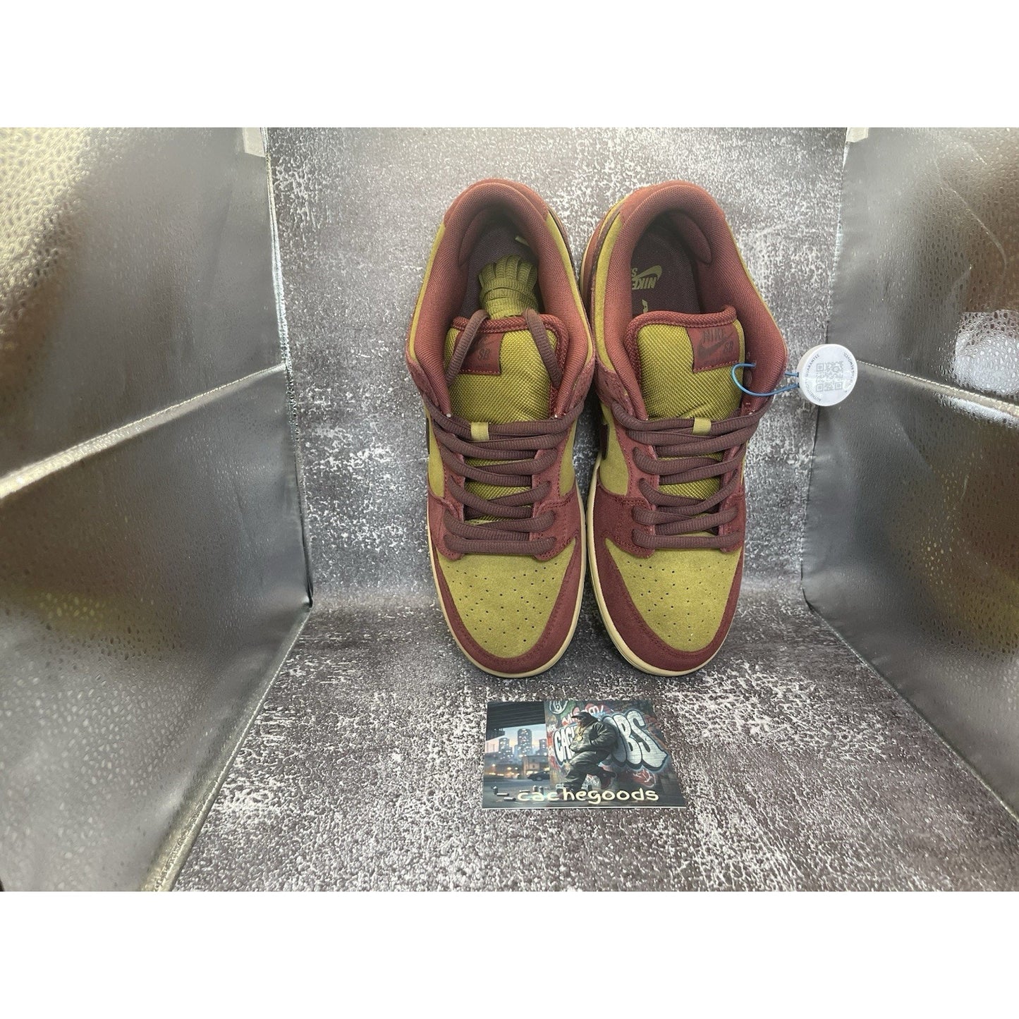 Nike SB Dunk Low Pro Dark Team Red Olive Men's Size11.5 -BRAND NEW$85