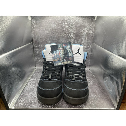 Air Jordan 5 Retro 'Black University Blue' 2026 DD0587-008 Men size 14