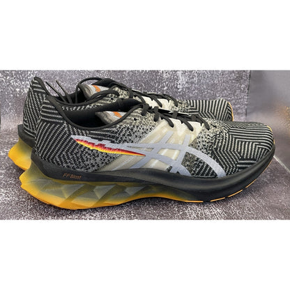 ASICS Novablast Black Sheet Rock Orange Men's Size 11 Running Shoes 1011B149-001