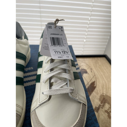 adidas Originals Jabbar OG LO Off White Dark Green IH5298 Men's Size 11.5