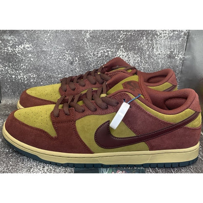 Nike SB Dunk Low Pro Dark Team Red Olive Men's Size11.5 -BRAND NEW$85