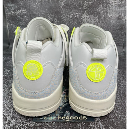 Nike Men's SIZE 11.5 Jordan Spizike Low Photo Blue Volt Sail Coconut IB4464-025