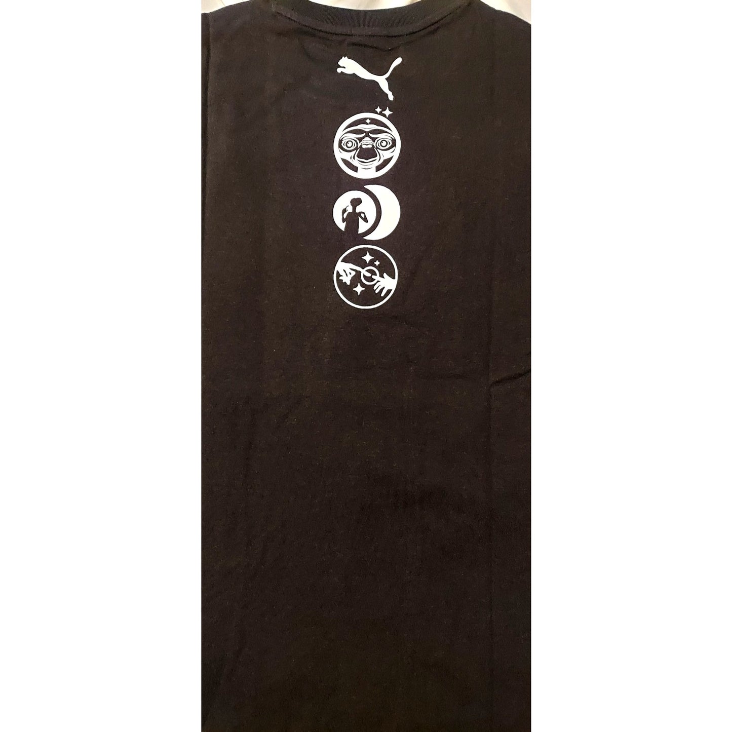 PUMA Men's Hoops X E.T. Graphic T-Shirt, Black, Size XXL