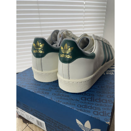 adidas Originals Jabbar OG LO Off White Dark Green IH5298 Men's Size 11.5