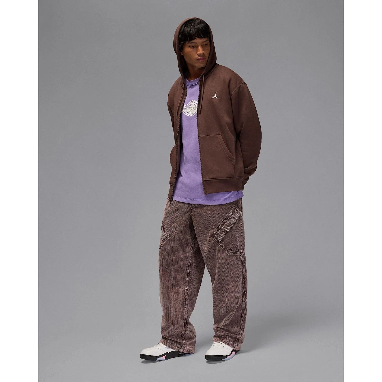 Nike Jordan Flight Chicago Corduroy Pant Baroque Brown Size 2XL