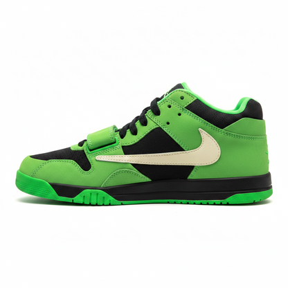Jordan Travis Scott CJ1 T-Rex Green Spark