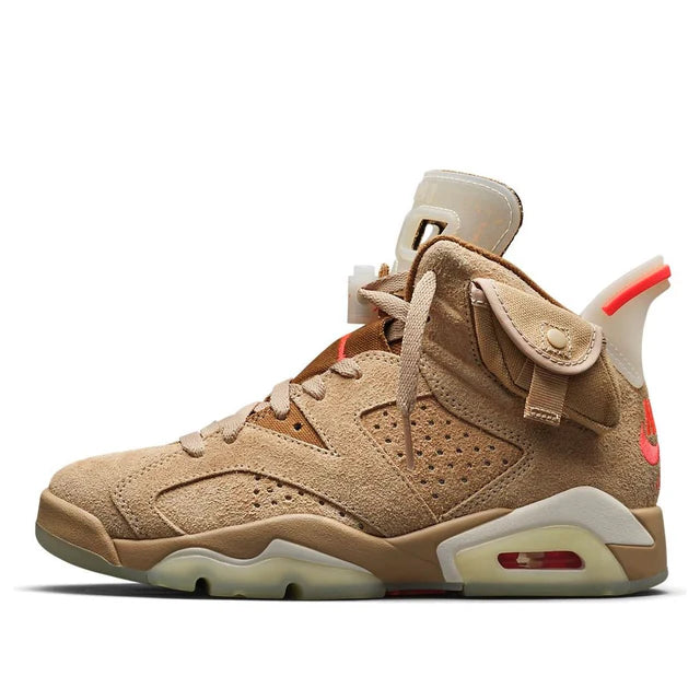 Air Jordan 6 Retro x Travis Scott 'British Khaki'