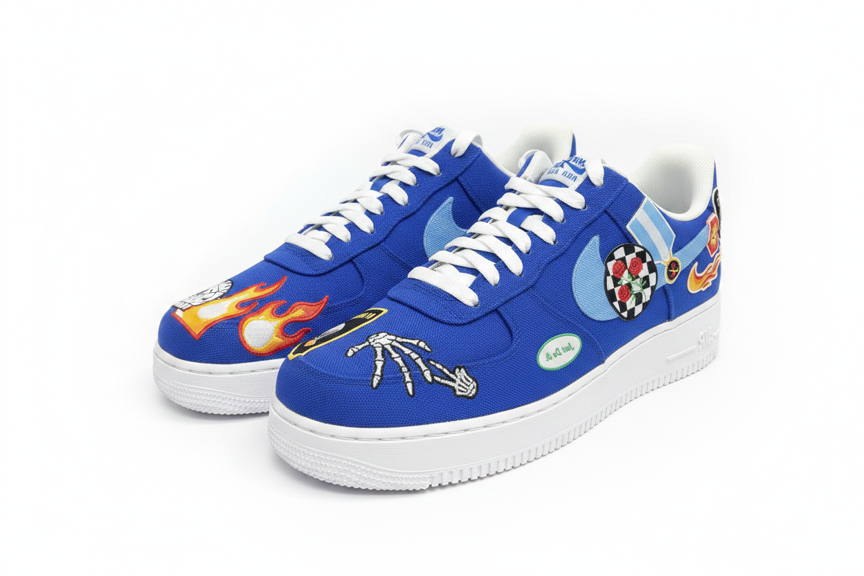 Nike Air Force 1 '07 'Patched Up - Los Angeles' Men's Sneakers