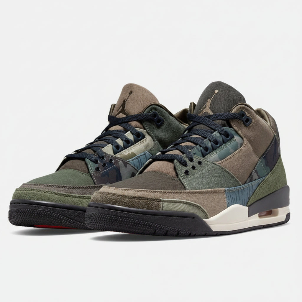 Nike Air Jordan 3 Retro Patchwork Camo - DO1830-300
