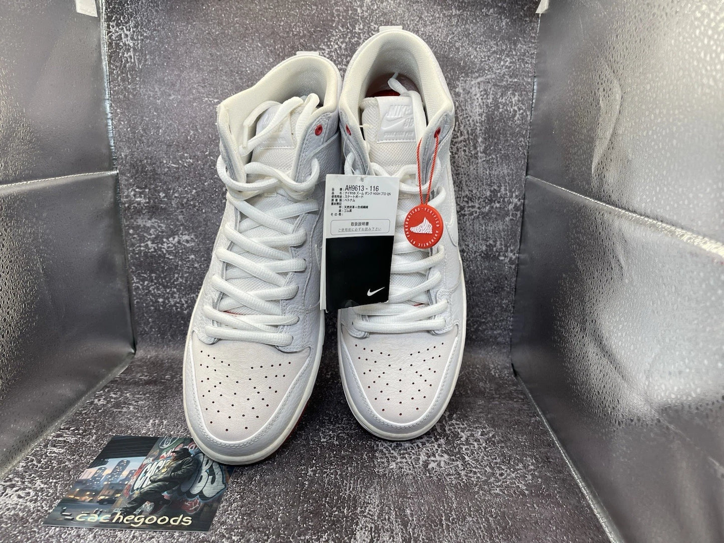 Nike SB Dunk High Pro QS Kevin Bradley White Red