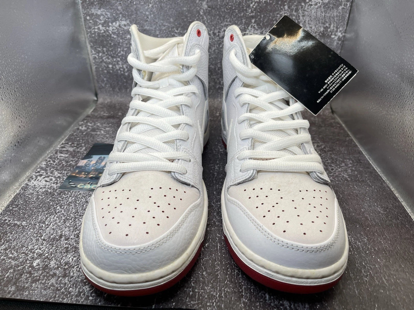 Nike SB Dunk High Pro QS Kevin Bradley White Red