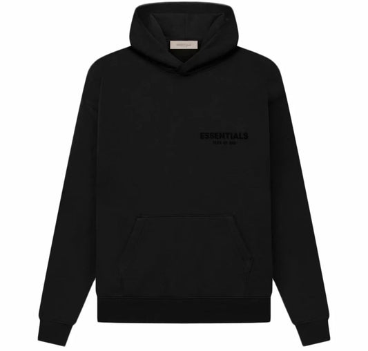 Essentials Fear Of God Black “Stretch Limo” Hoodie