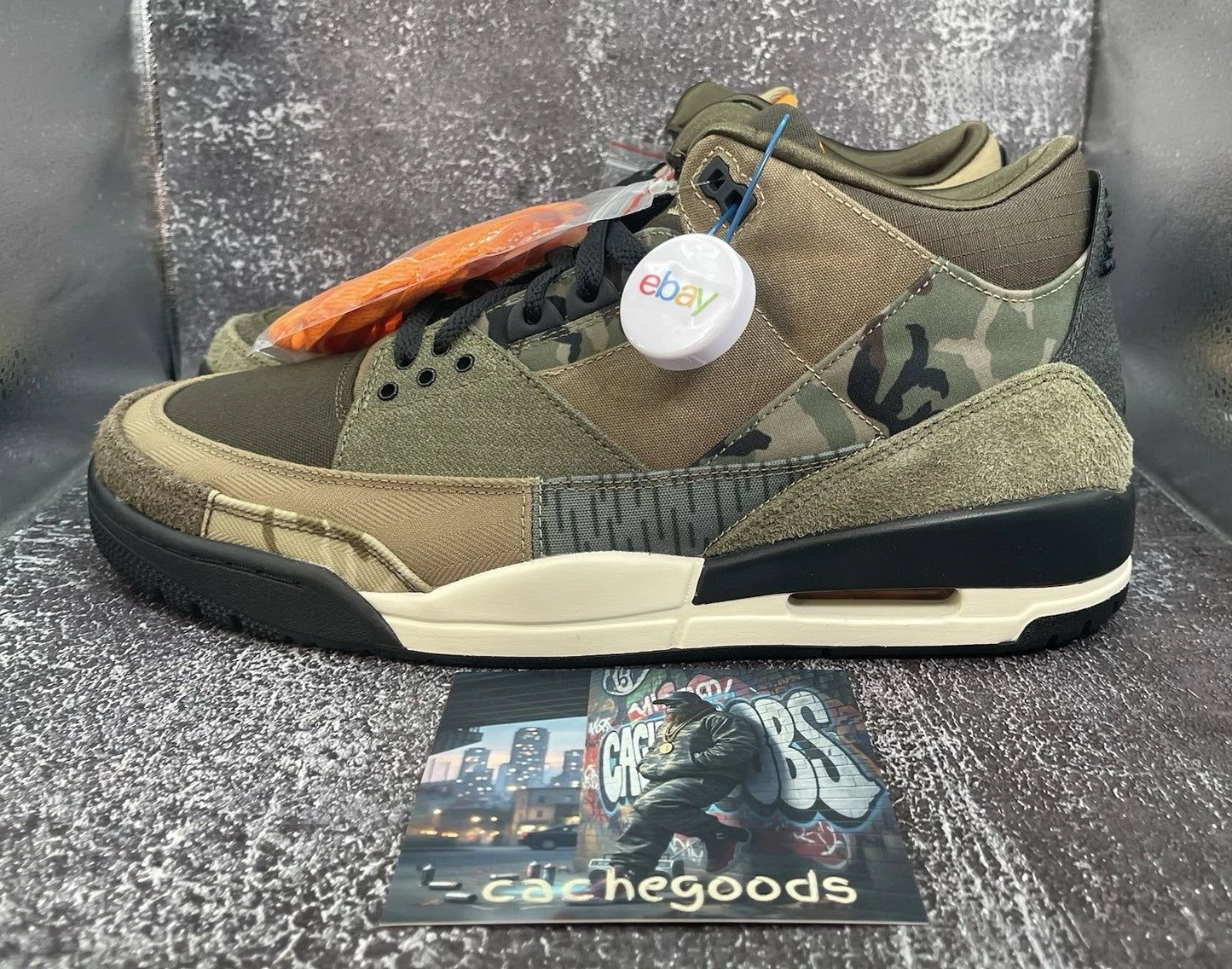 Nike Air Jordan 3 Retro Patchwork Camo - DO1830-300