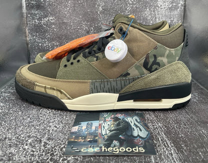 Nike Air Jordan 3 Retro Patchwork Camo - DO1830-300