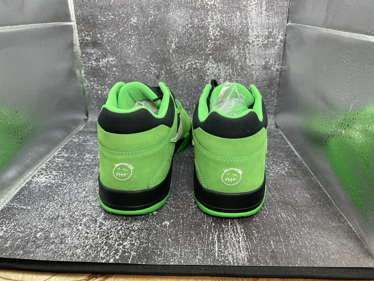 Jordan Travis Scott CJ1 T-Rex Green Spark