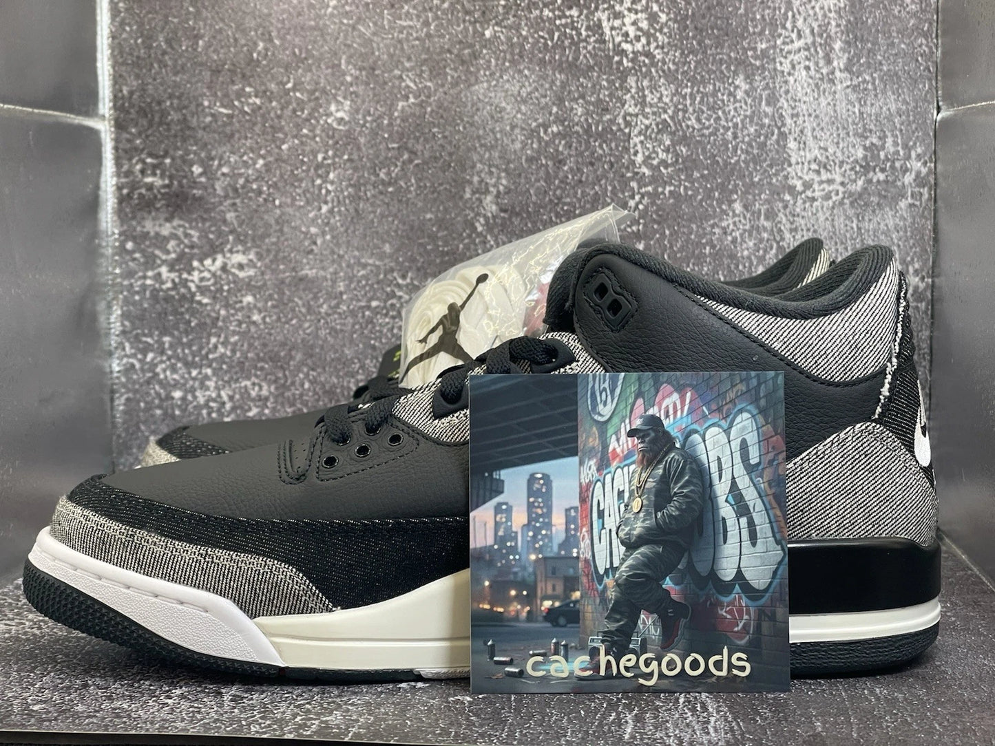 Air Jordan 3 Retro SP x Levi's Black Denim