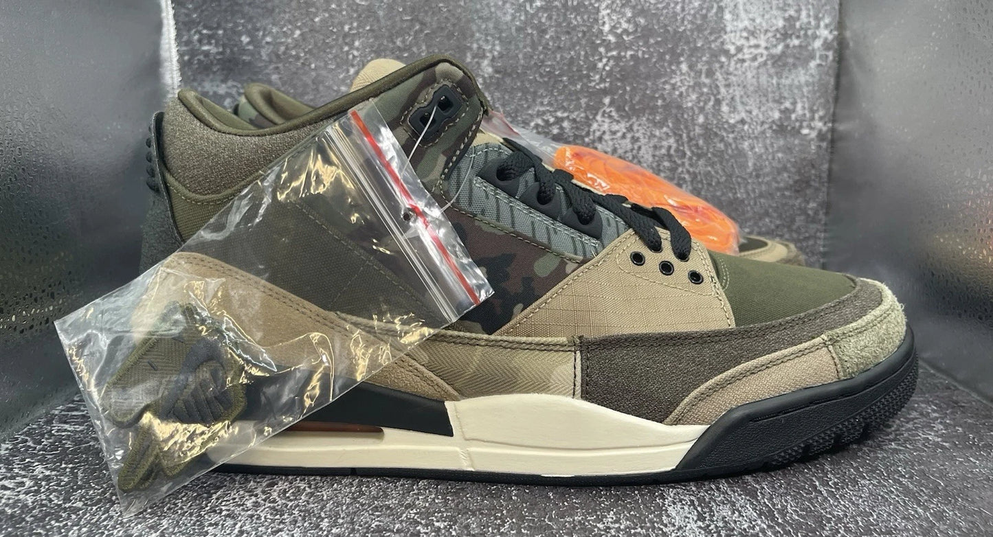 Nike Air Jordan 3 Retro Patchwork Camo - DO1830-300