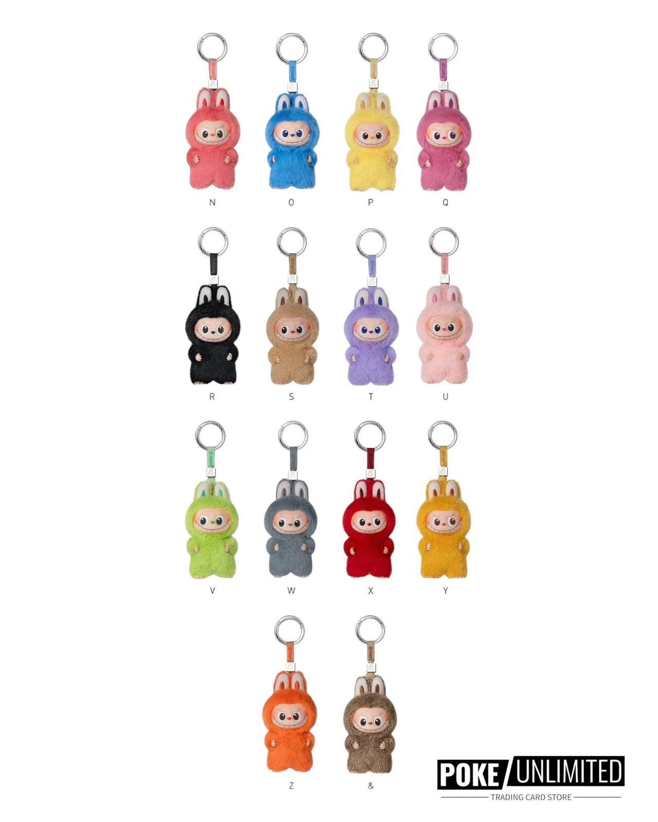Pop Mart Labubu The Monsters Pin for Love Series Vinyl Plush Pendant (A-M) Single Blind Box