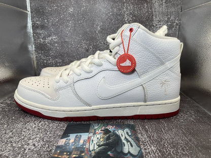 Nike SB Dunk High Pro QS Kevin Bradley White Red