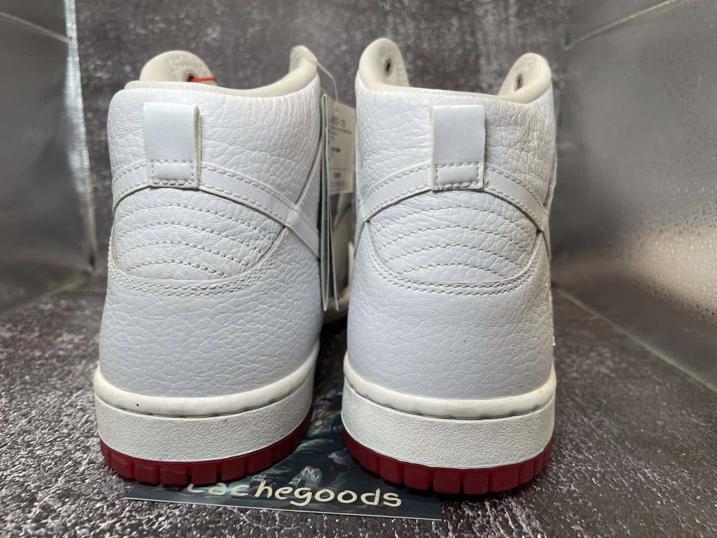 Nike SB Dunk High Pro QS Kevin Bradley White Red