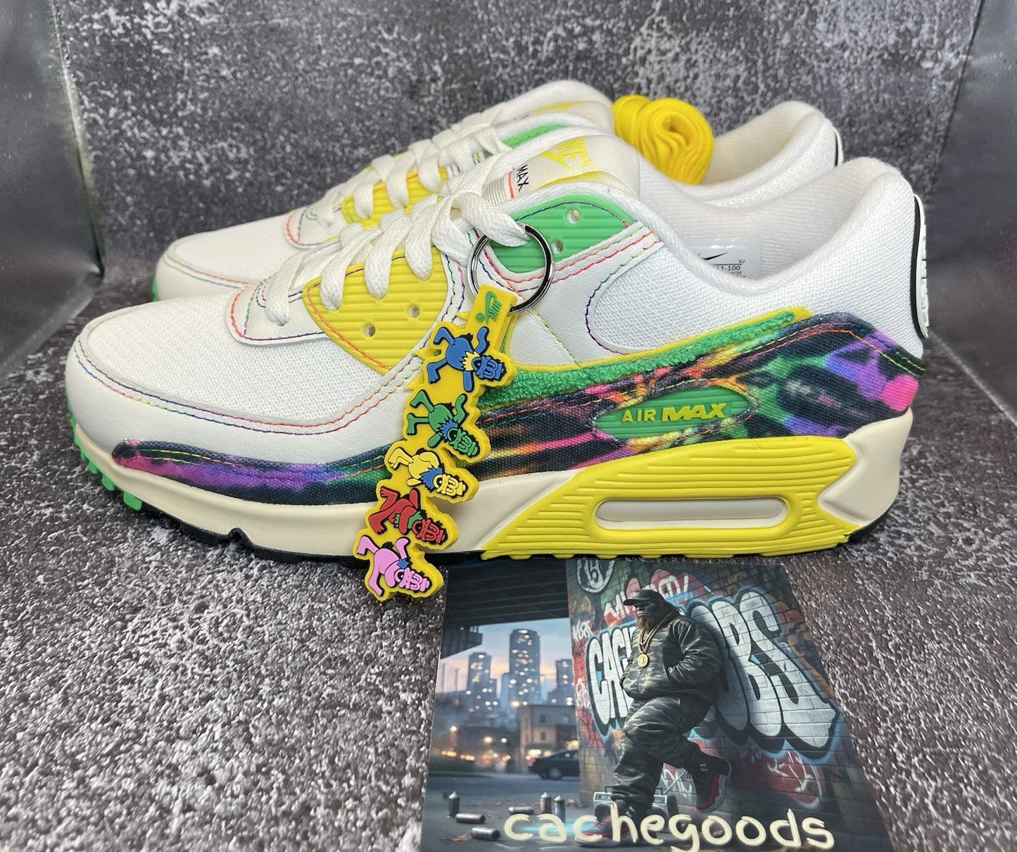 Nike Air Max 90 'Grateful Ducks' Grateful Dead x University of Oregon
