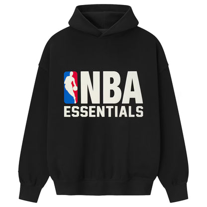 Unisex Fear of God x NBA Black Sport Hoodie