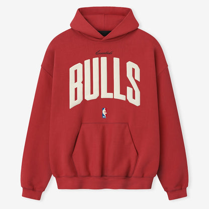 Unisex Chicago Bulls Fear of God x NBA Red 90's Hoodie
